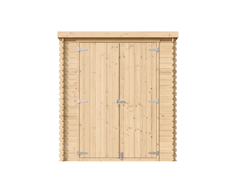 Holz Gartenhaus - 3.53 m² / 204x204xH200 cm - M309C1
