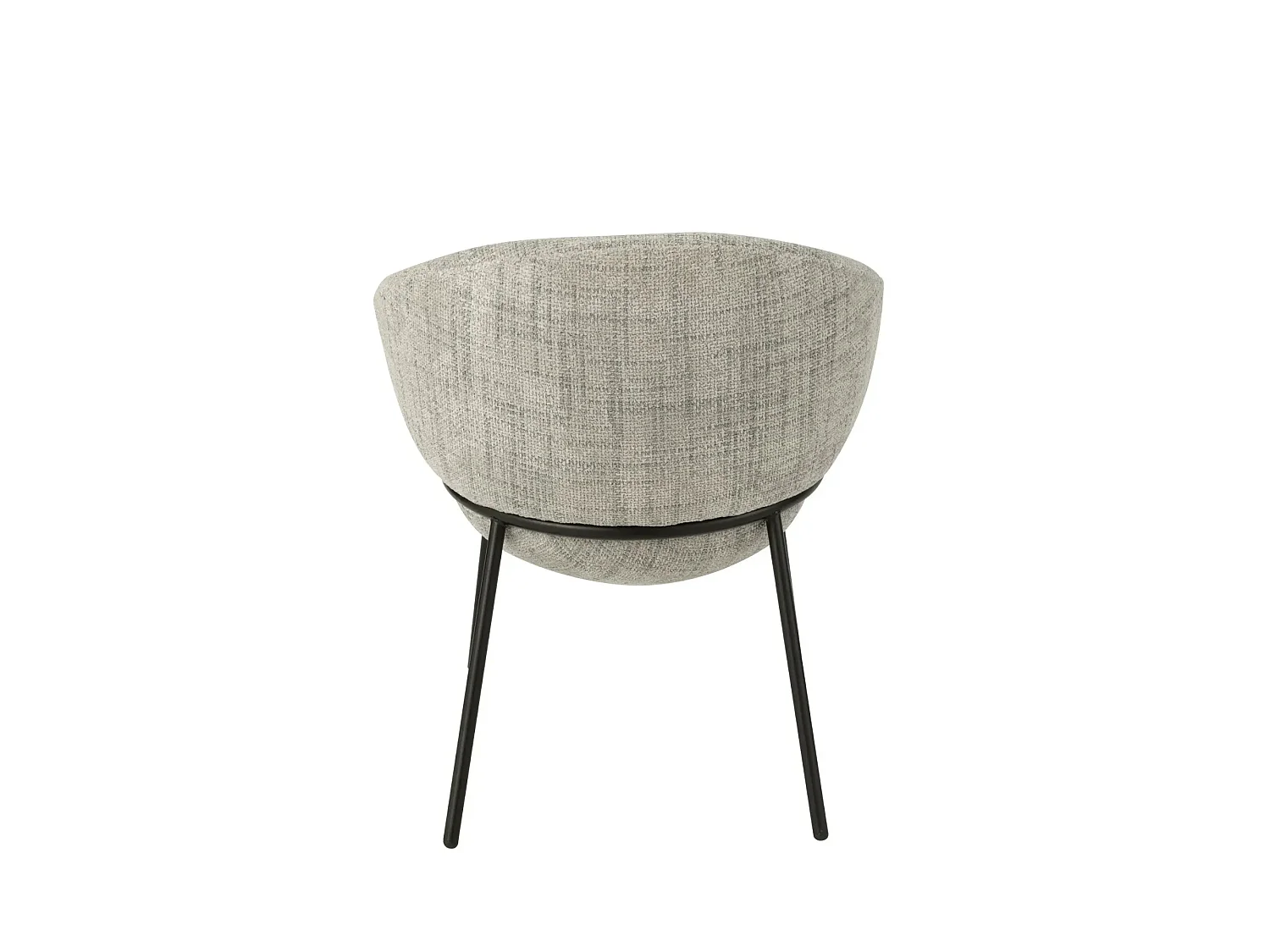 Chaises de salle à manger design en tissu (lot de 2) - MERO