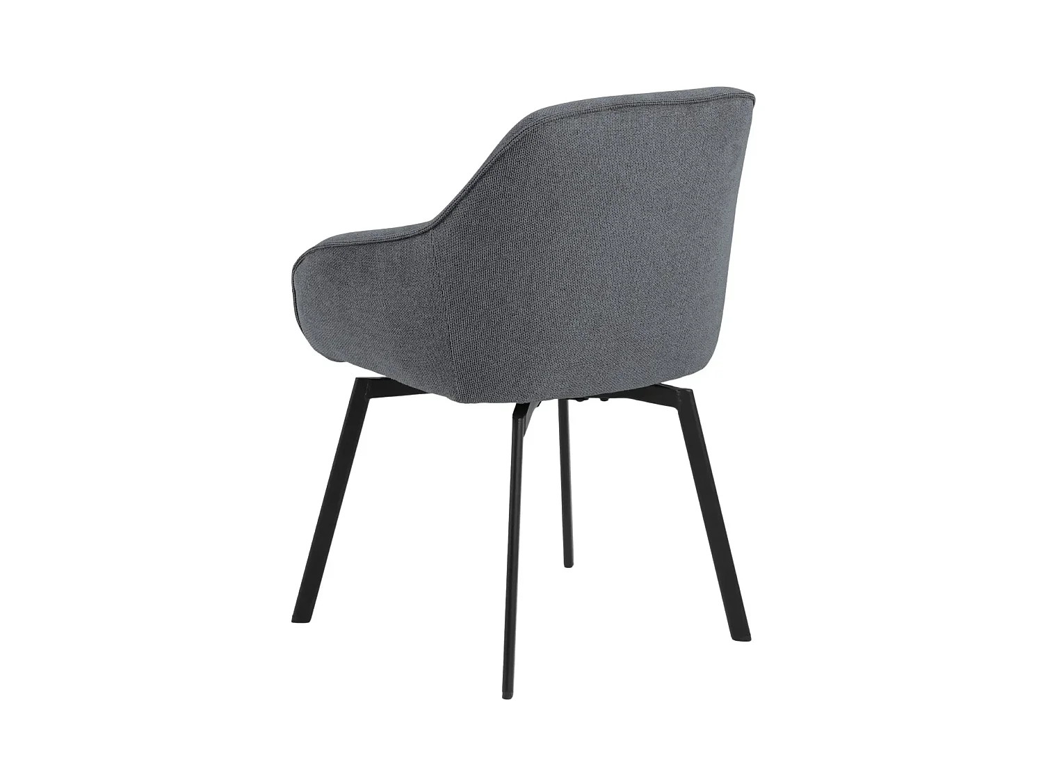 Fauteuils de salle à manger pivotants (lot de 2) - SARA