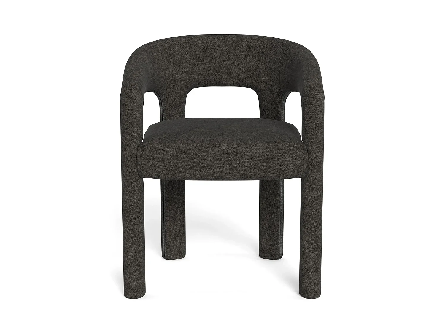 Fauteuil de salle à manger à accoudoirs en tissu - ARTEMIS