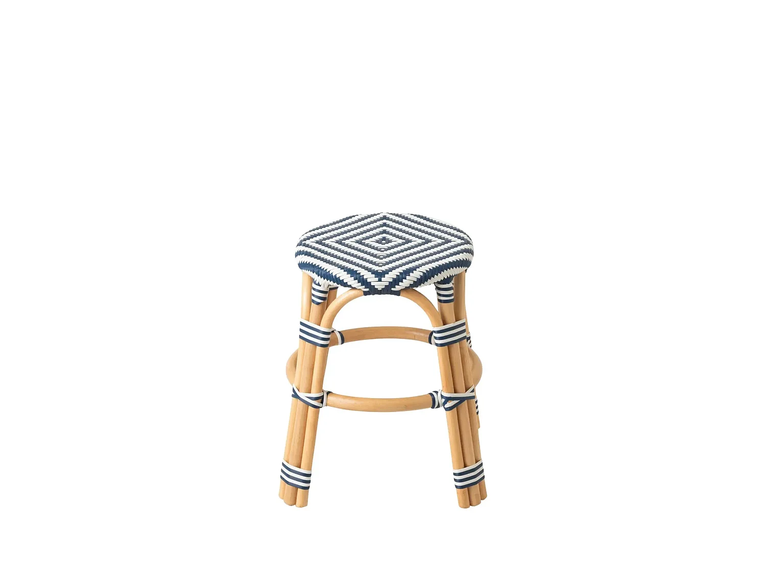 Tabourets bistrot tressés (lot de 2) - MONTMARTRE