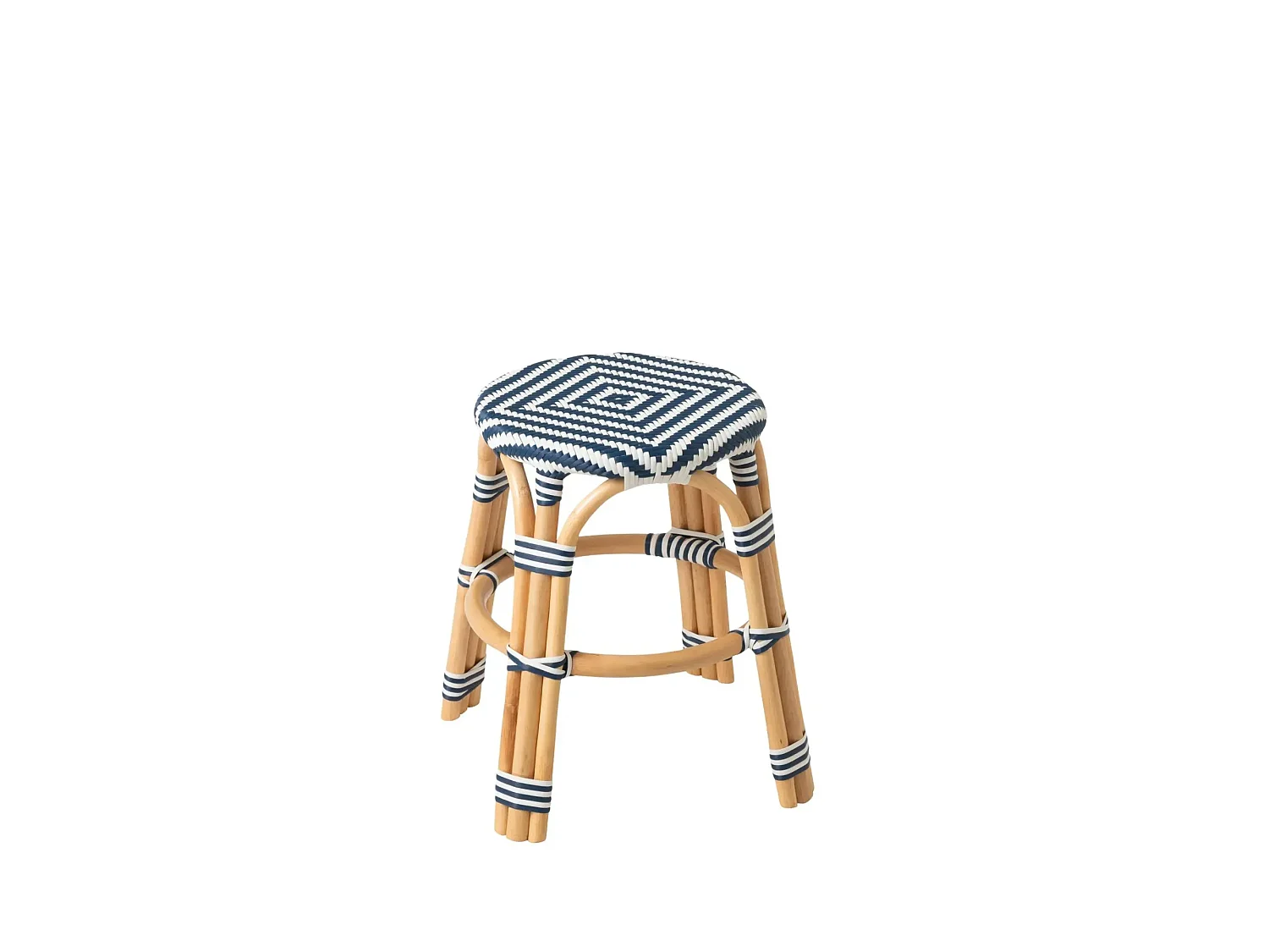 Tabourets bistrot tressés (lot de 2) - MONTMARTRE