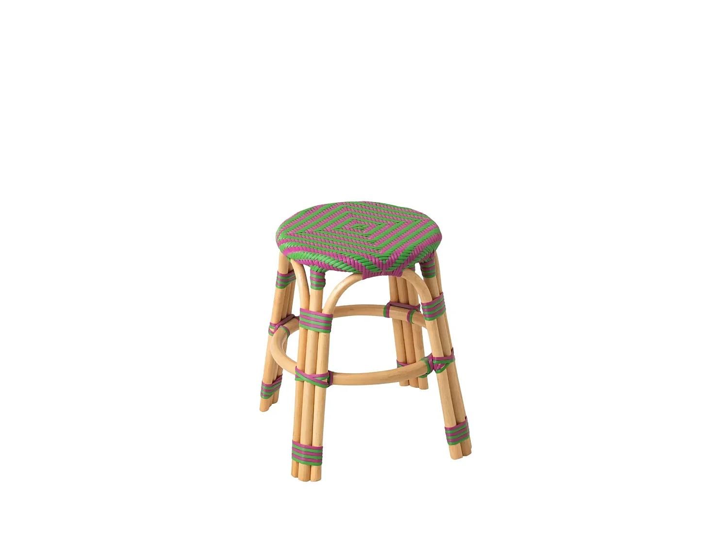 Tabourets bistrot tressés (lot de 2) - MONTMARTRE