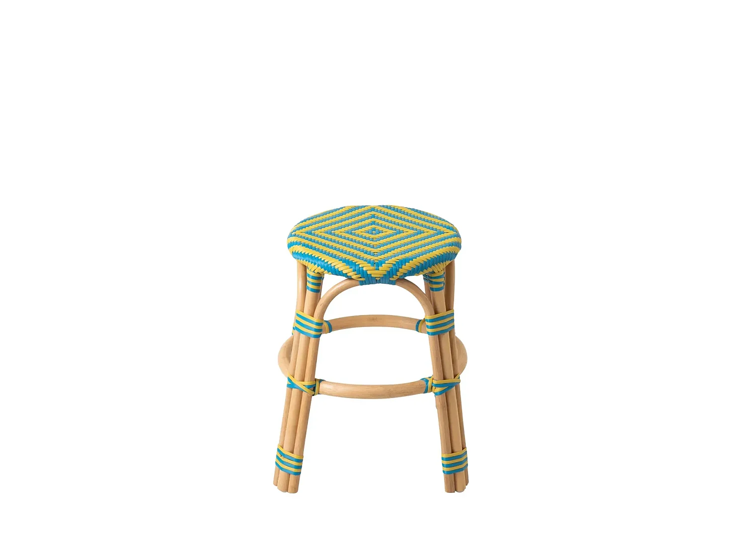 Tabourets bistrot tressés (lot de 2) - MONTMARTRE