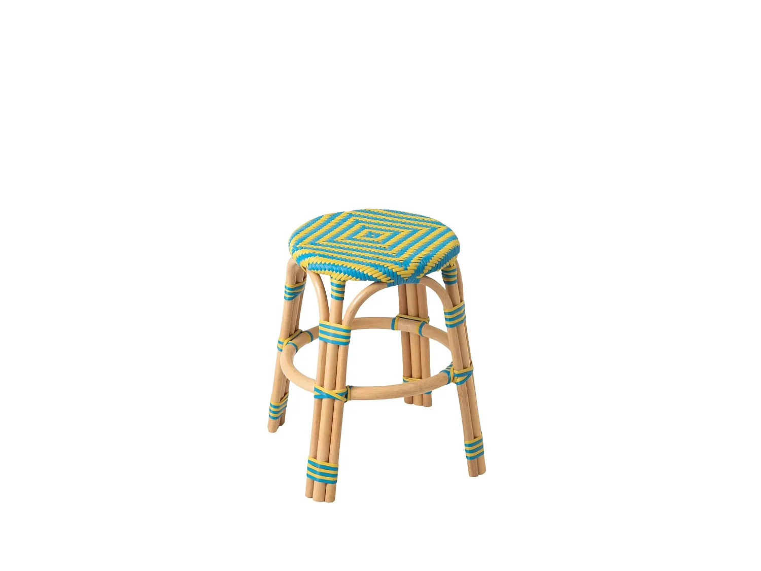 Tabourets bistrot tressés (lot de 2) - MONTMARTRE