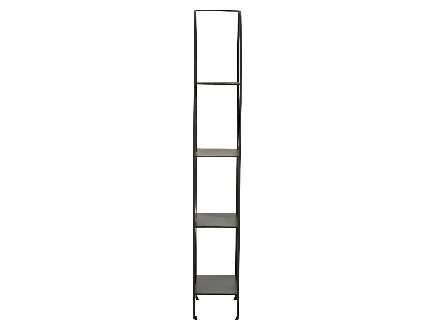 Bibliothèque étagère en métal 4 tablettes H200 - SYLO