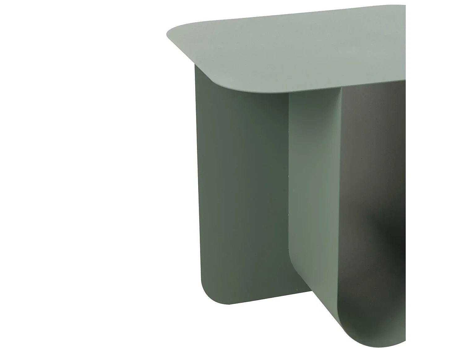 Table basse rectangulaire design en métal - CRYSAL