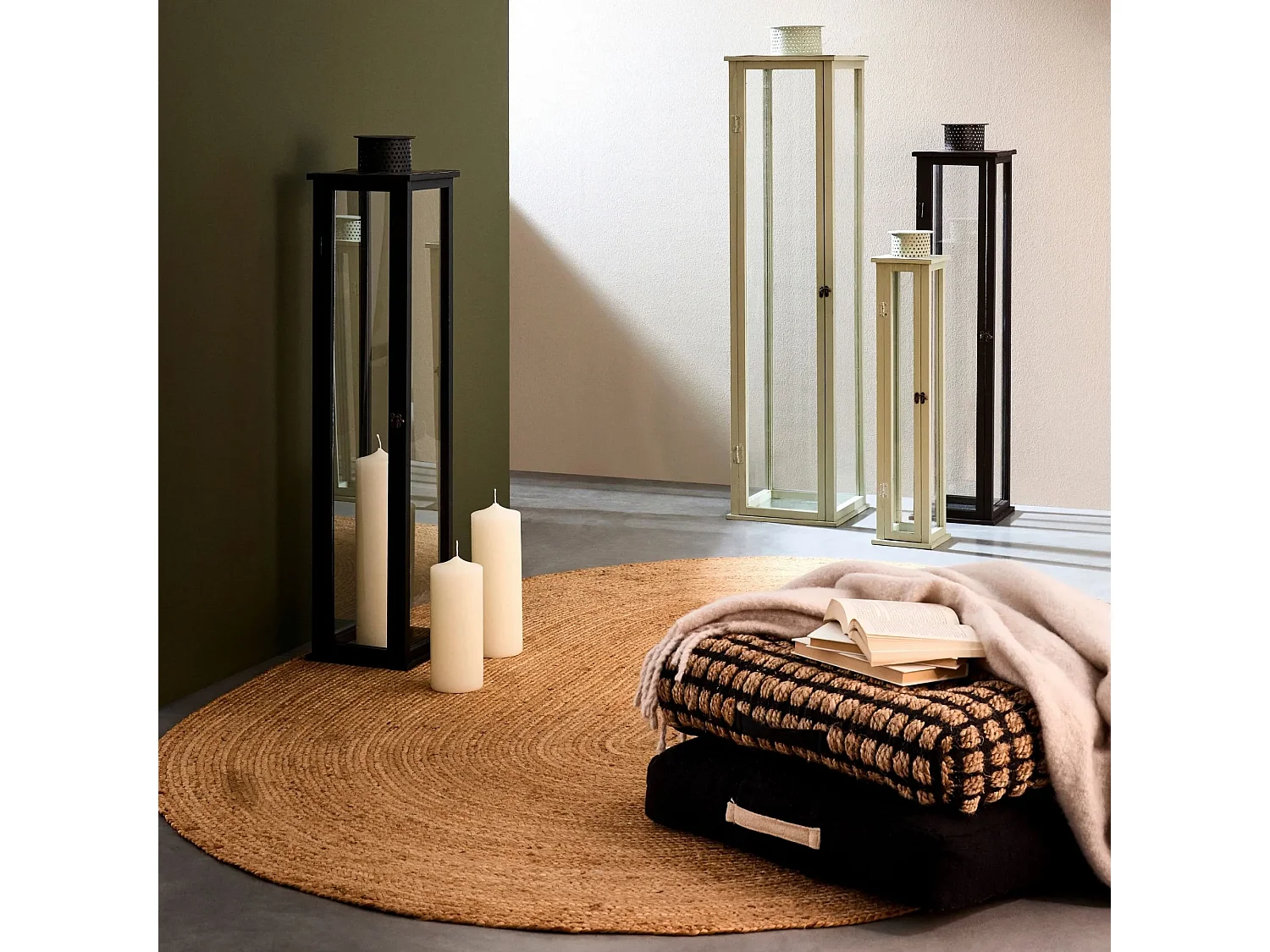 Tapis ovale en jute naturel 170x240 - TANKA