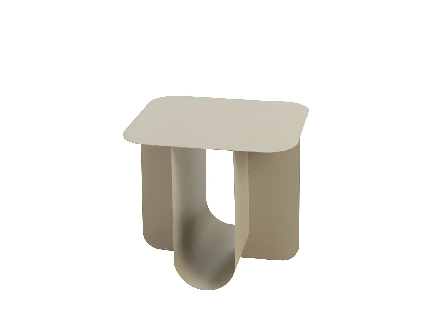 Table basse rectangulaire design en métal - CRYSAL