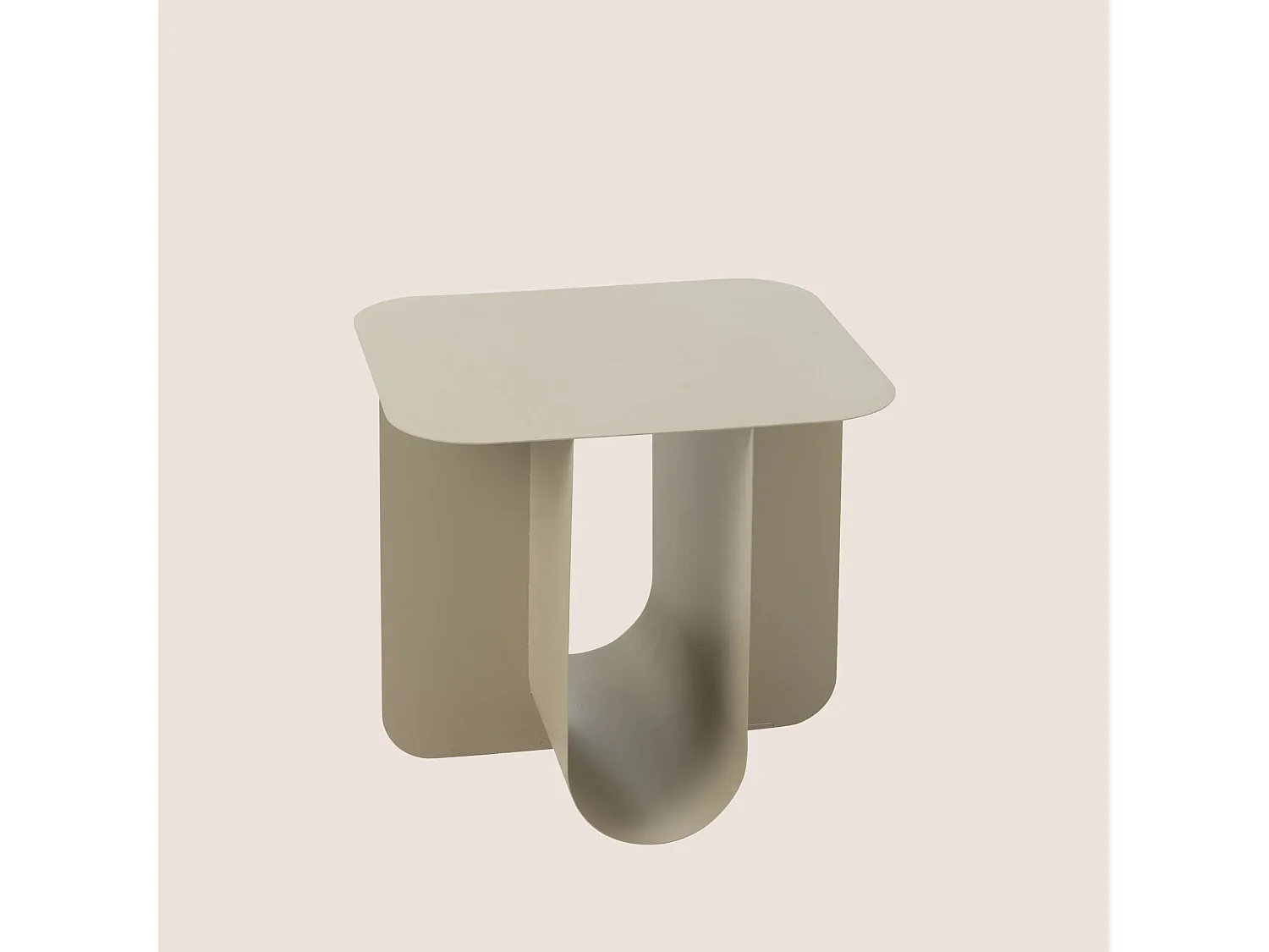 Table basse rectangulaire design en métal - CRYSAL