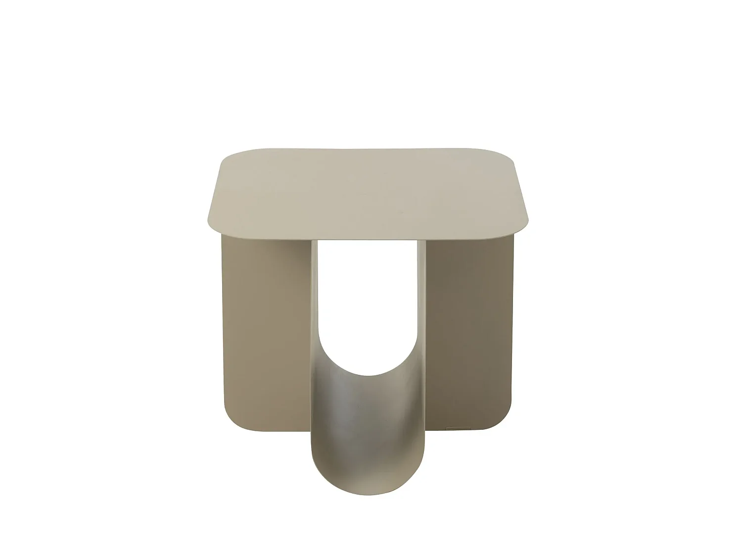 Table basse rectangulaire design en métal - CRYSAL