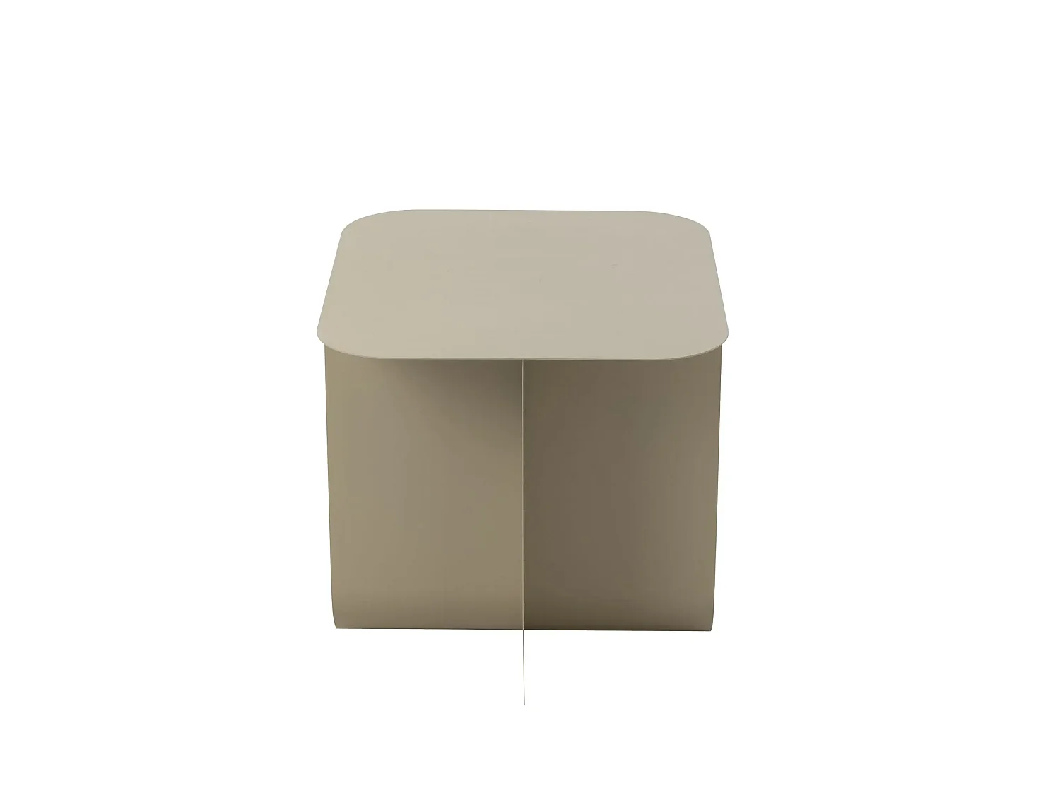 Table basse rectangulaire design en métal - CRYSAL