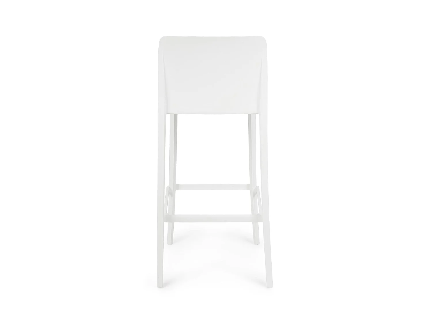 Tabourets de bar d'extérieur avec repose-pieds (lot de 4) - EOLE