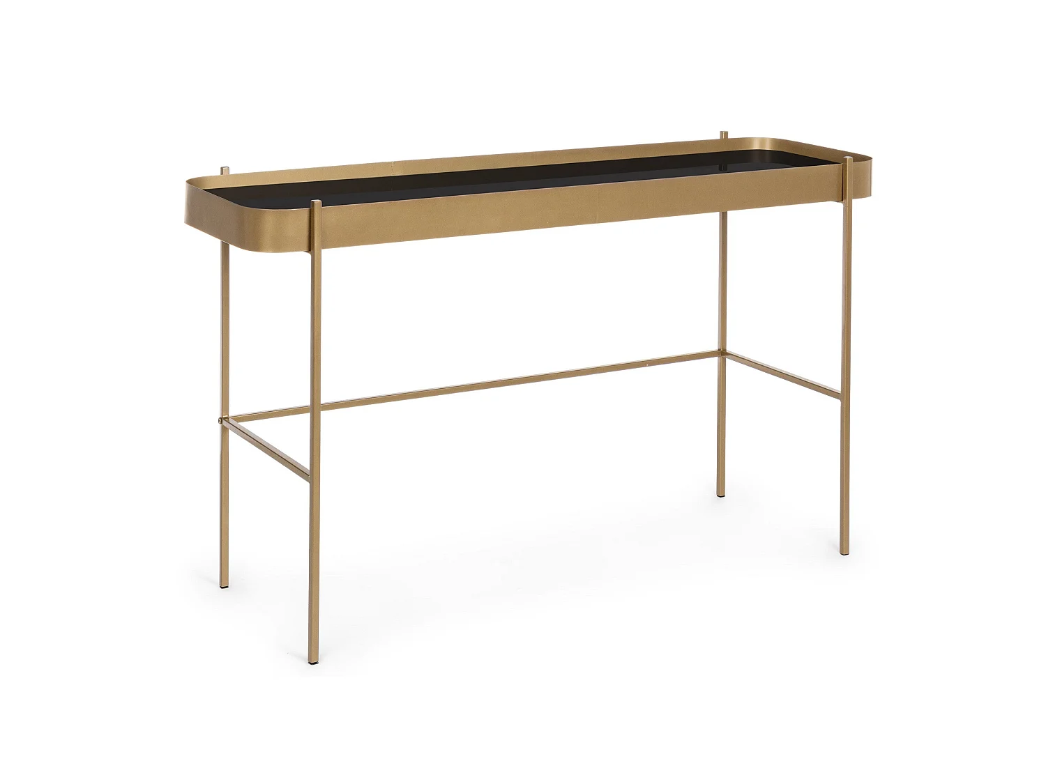 Console en verre et métal - ORIENT