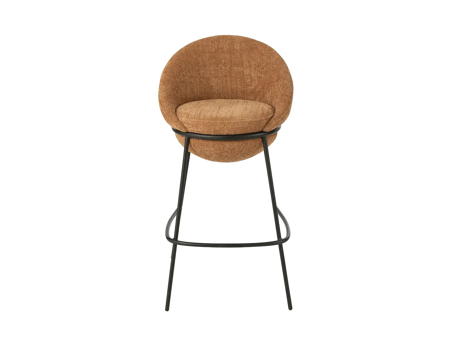 Tabourets de bar design en tissu (lot de 2) - MERO