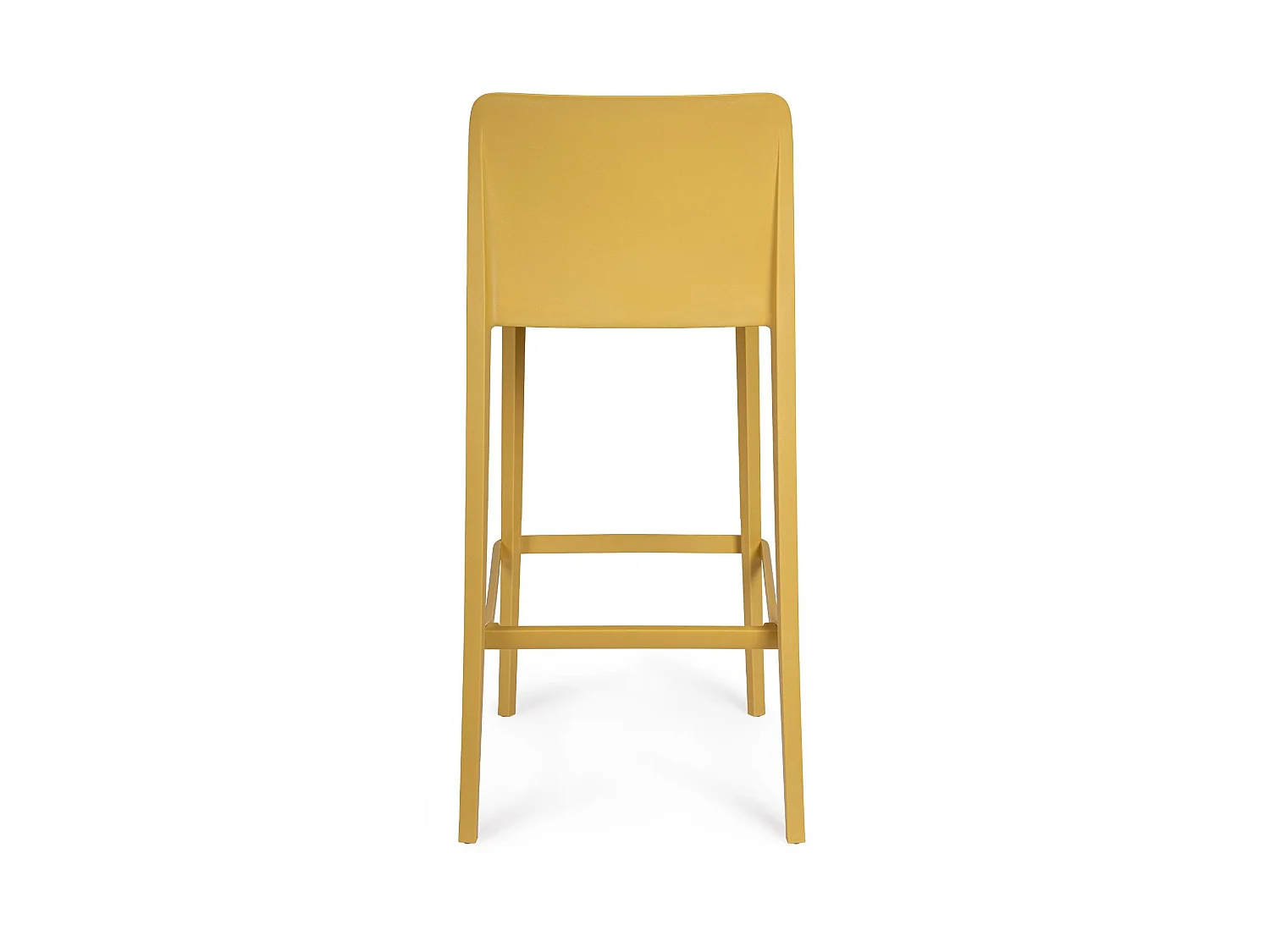 Tabourets de bar d'extérieur avec repose-pieds (lot de 4) - EOLE
