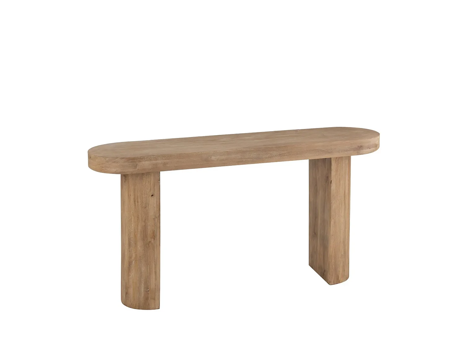 Console en manguier massif L152 - MAHE