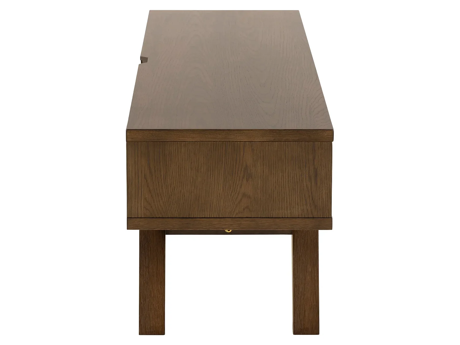 Meuble TV scandinave en chêne fumé L150 - ALISIA