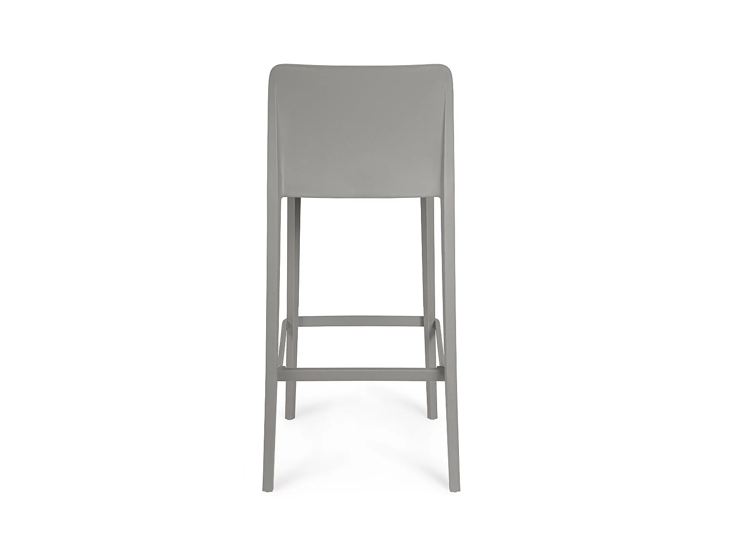 Tabourets de bar d'extérieur avec repose-pieds (lot de 4) - EOLE