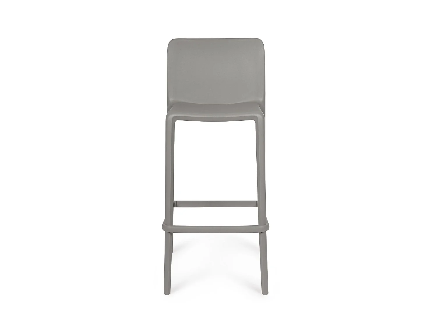 Tabourets de bar d'extérieur avec repose-pieds (lot de 4) - EOLE