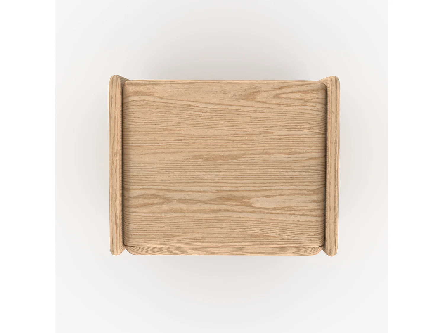 Table de chevet en placage chène - Eléa