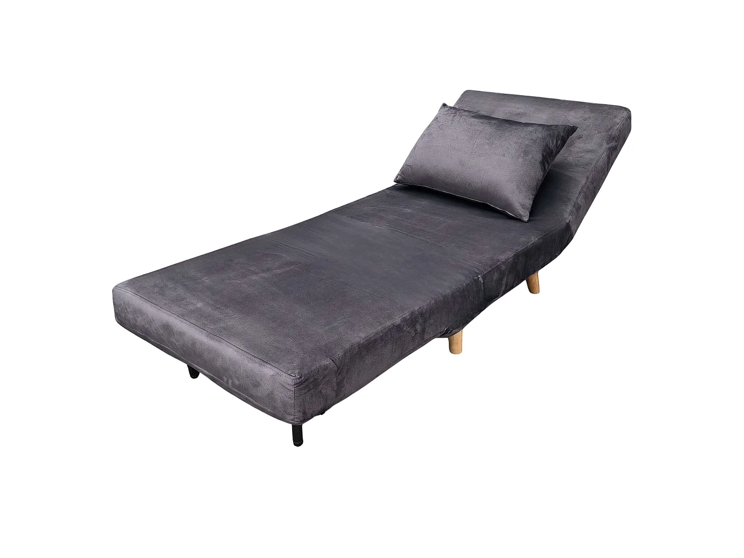 Sillón cama Nórdic Lite Gris Oscuro 76x183 cm