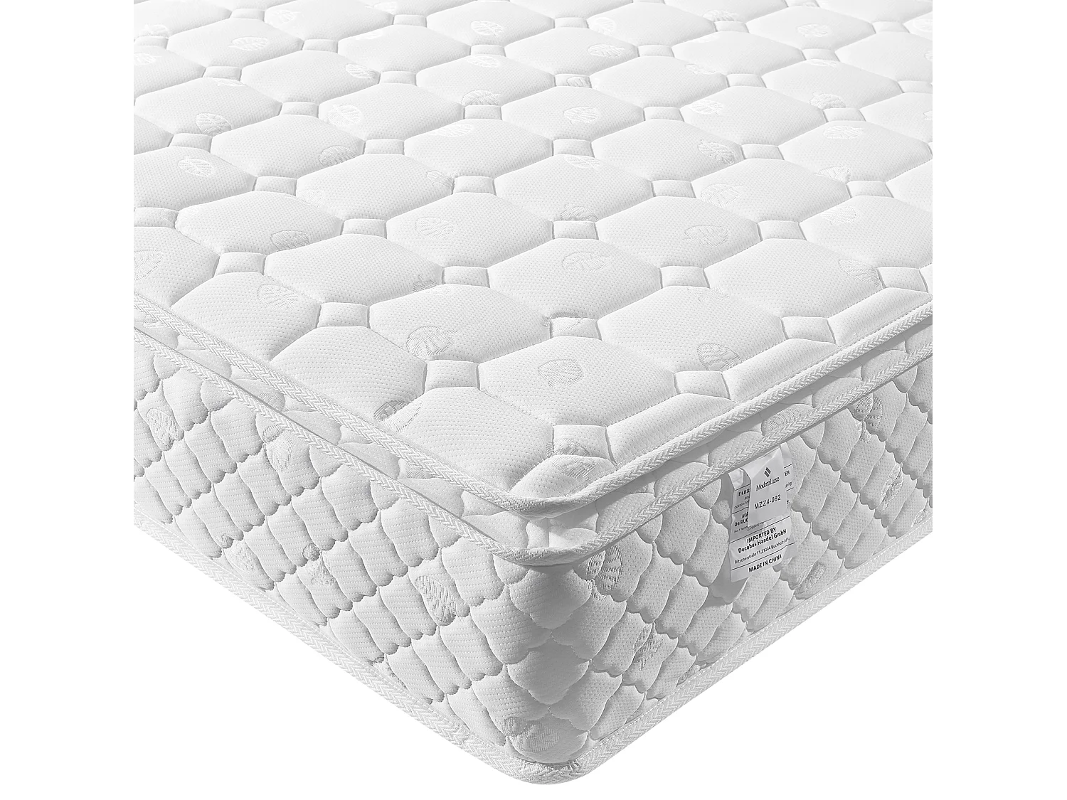 Letto contenitore in velluto 90x200 cm con LED e porte USB e Type-C, beige, materasso incluso