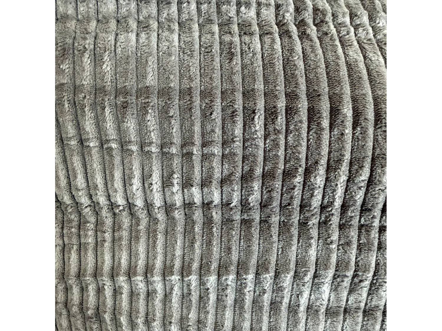 Puff sillón Cloud gris oscuro tela espuma alta densidad