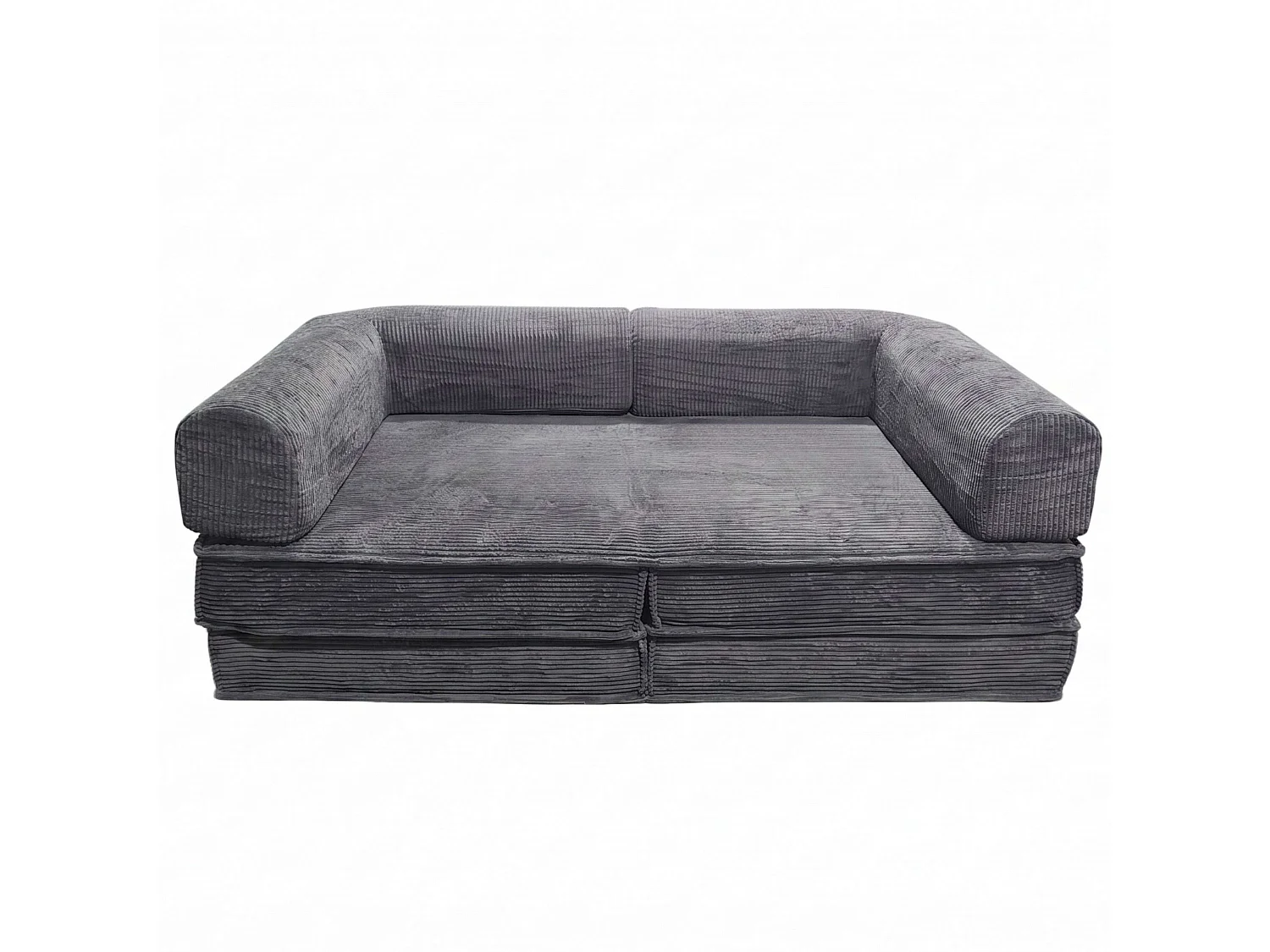 Sofá-cama Relax Nest, 2 lugares, cinza escuro, 182 cm