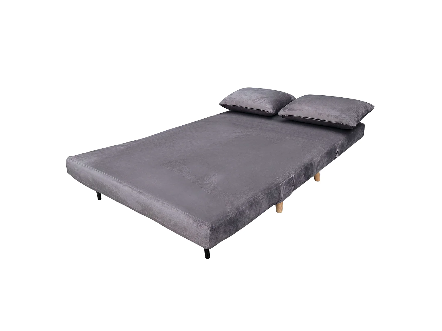 Sillón cama 2 plazas Nórdic Duo Gris Oscuro 118 cm