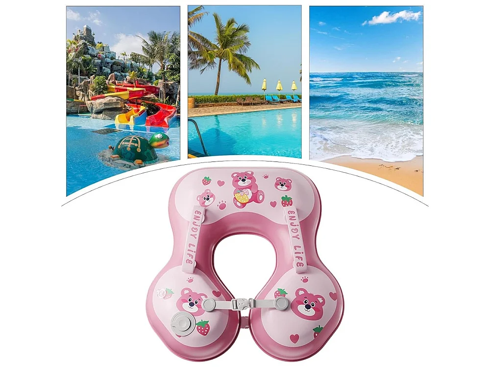 Bouée de natation-flottant pour enfant - bouée gonflable pliable