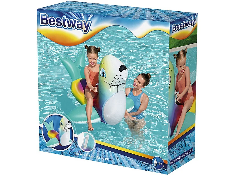 Bouée phoque chevauchable 1m57 Bestway