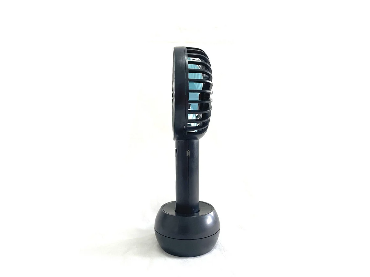 Ventilador de mano Sogo VEN-SS-21450 4W 3 velocidades negro/azul