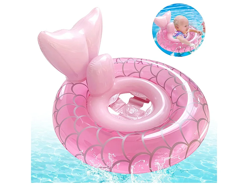 Bouée de natation-bague de natation pour enfant - diamètre intérieur 20 cm,extérieur 60 cm