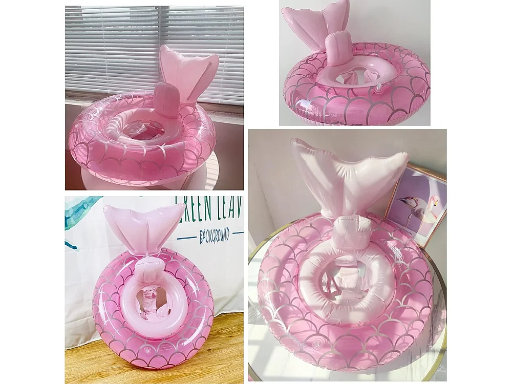Bouée de natation-bague de natation pour enfant - diamètre intérieur 20 cm,extérieur 60 cm