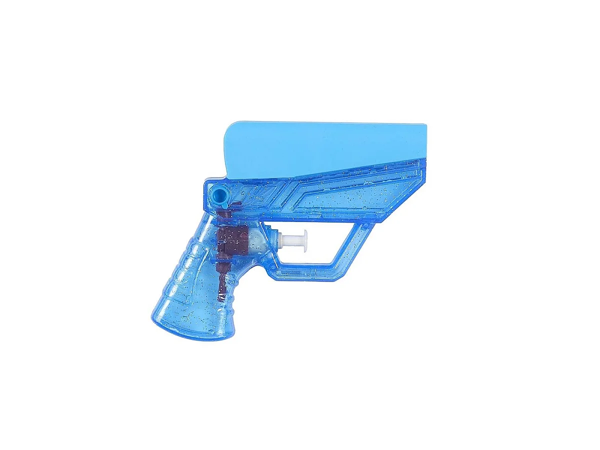 Pistolet 2 en 1 détachable à eau et bulles fonctionnant avec pile bleu et blanc