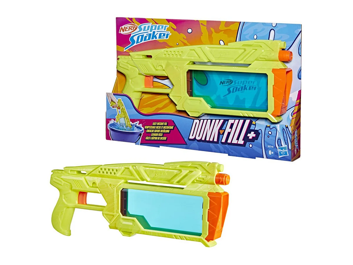 NERF Super Soaker Dunk-Fill+ pistolet à eau 358 ml