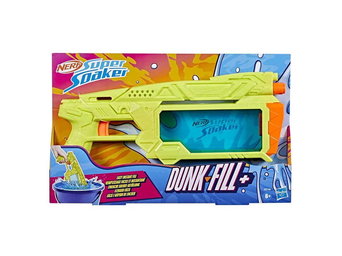 NERF Super Soaker Dunk-Fill+ pistolet à eau 358 ml
