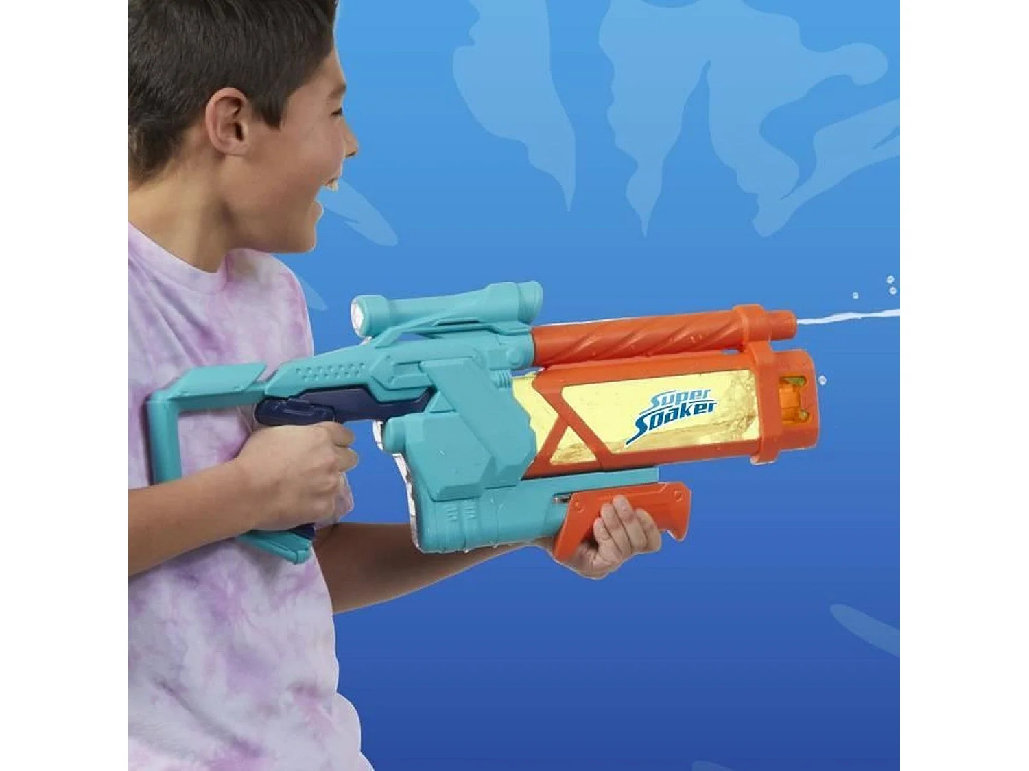 Pistolet à eau Mega Dunk-Fill, remplissage instantané facile, 1L