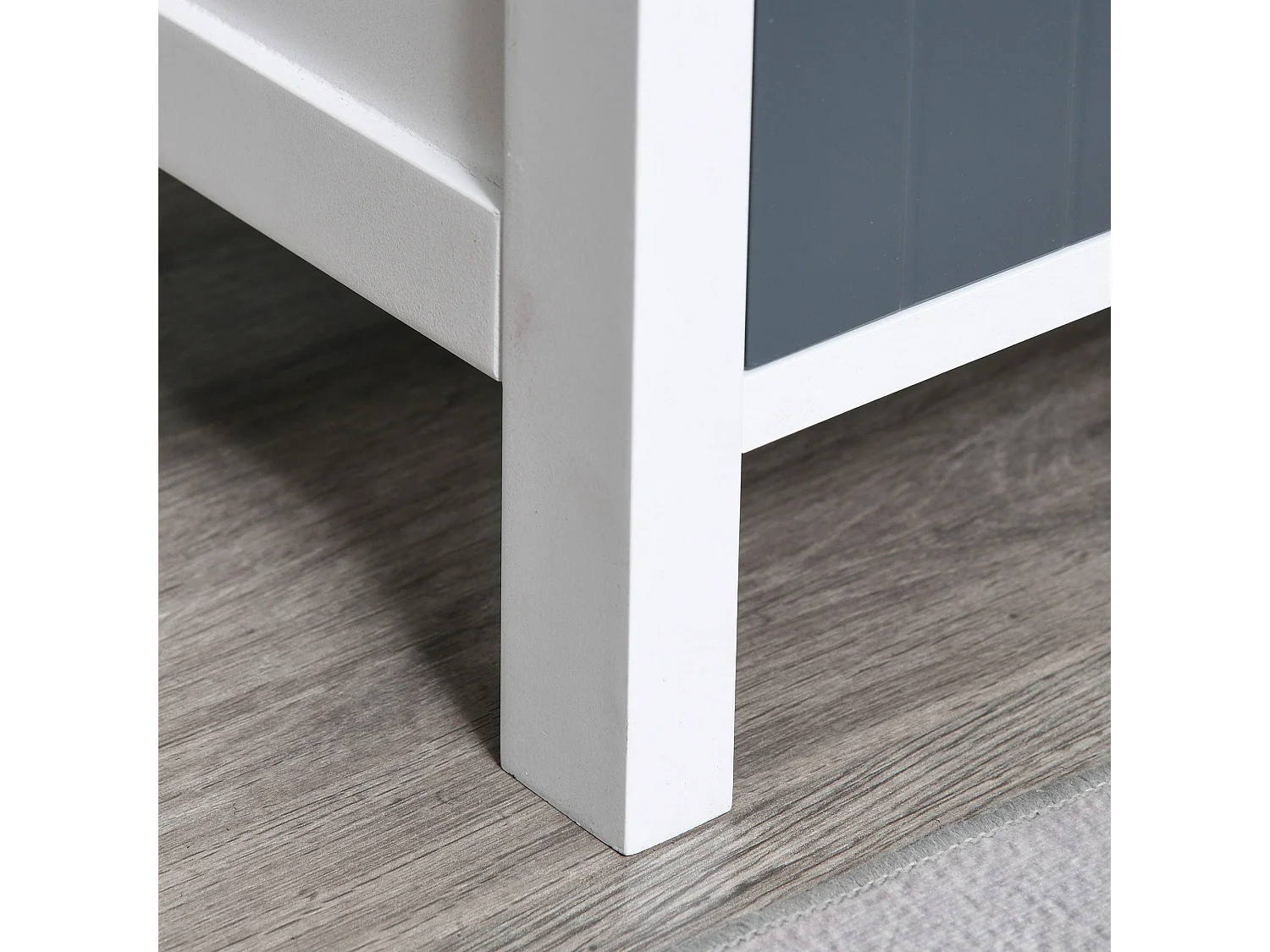 Vicoma 3 Drawer Storage Tower White Frame with Multicolour Drawers