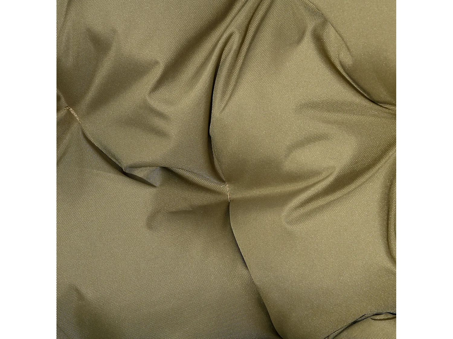 Vere Khaki 2 Seater Folding Egg Chair with Cushions and Cup Holders