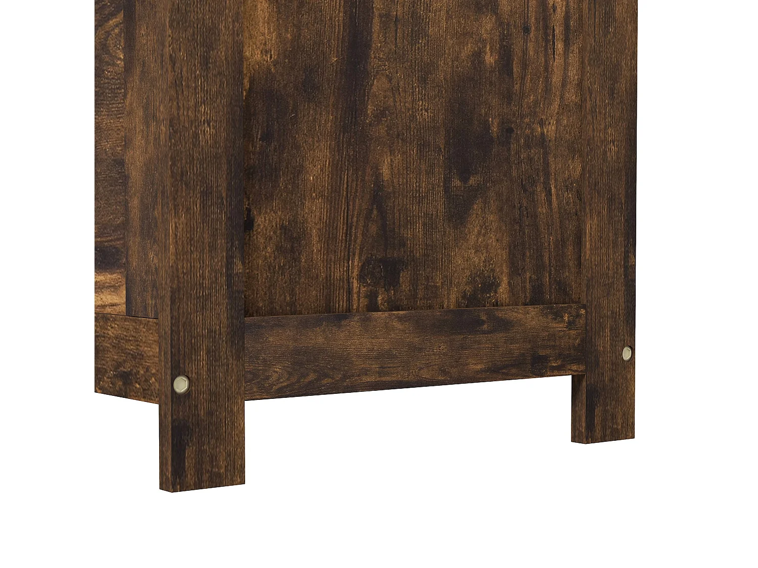 Vesoka Sake Rustic Brown Wooden Storage Chest with Safety Hinges 76 x 40 x 48cm