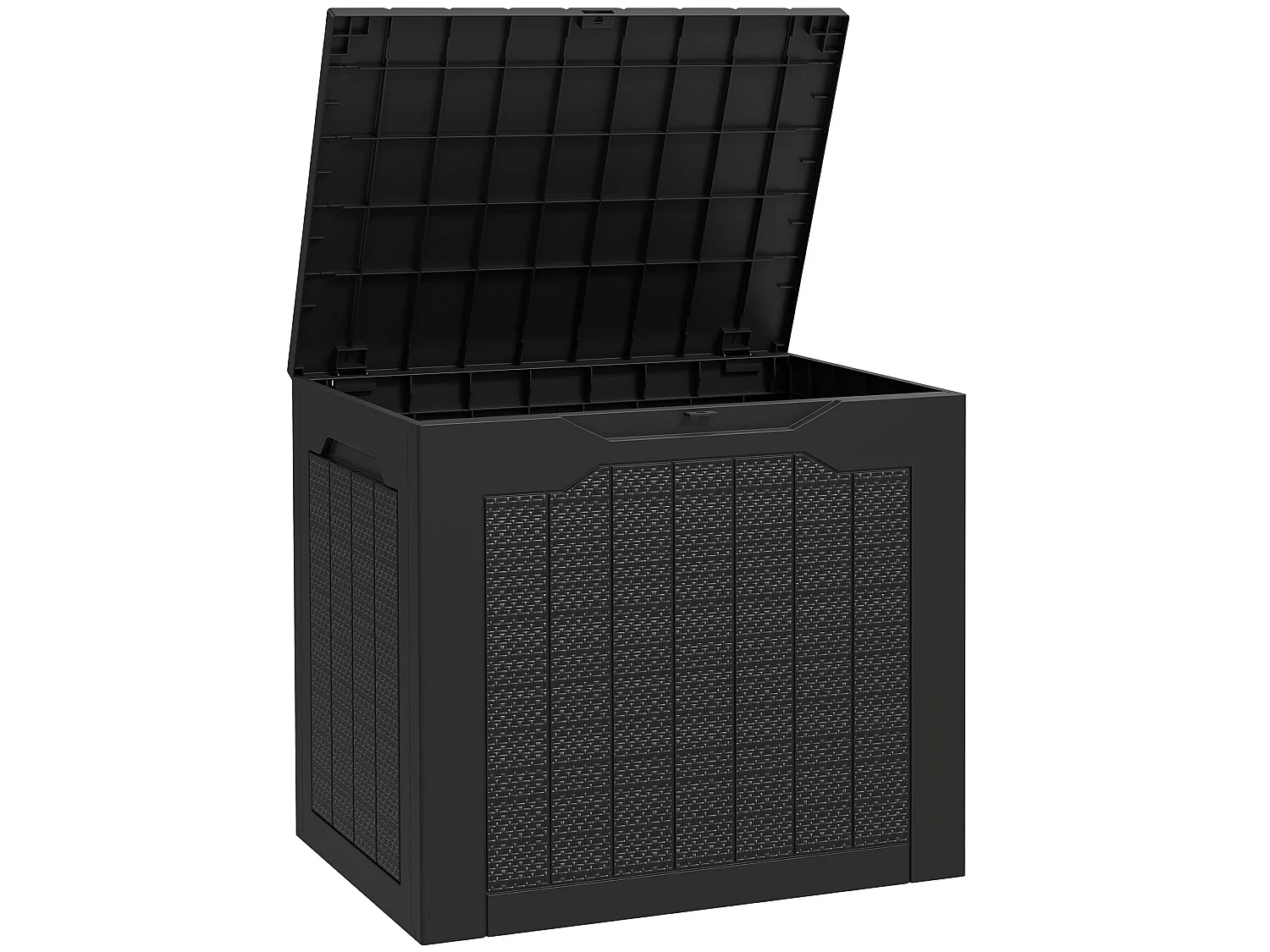Vevino Nela Outdoor Storage Box 93 Litre Black