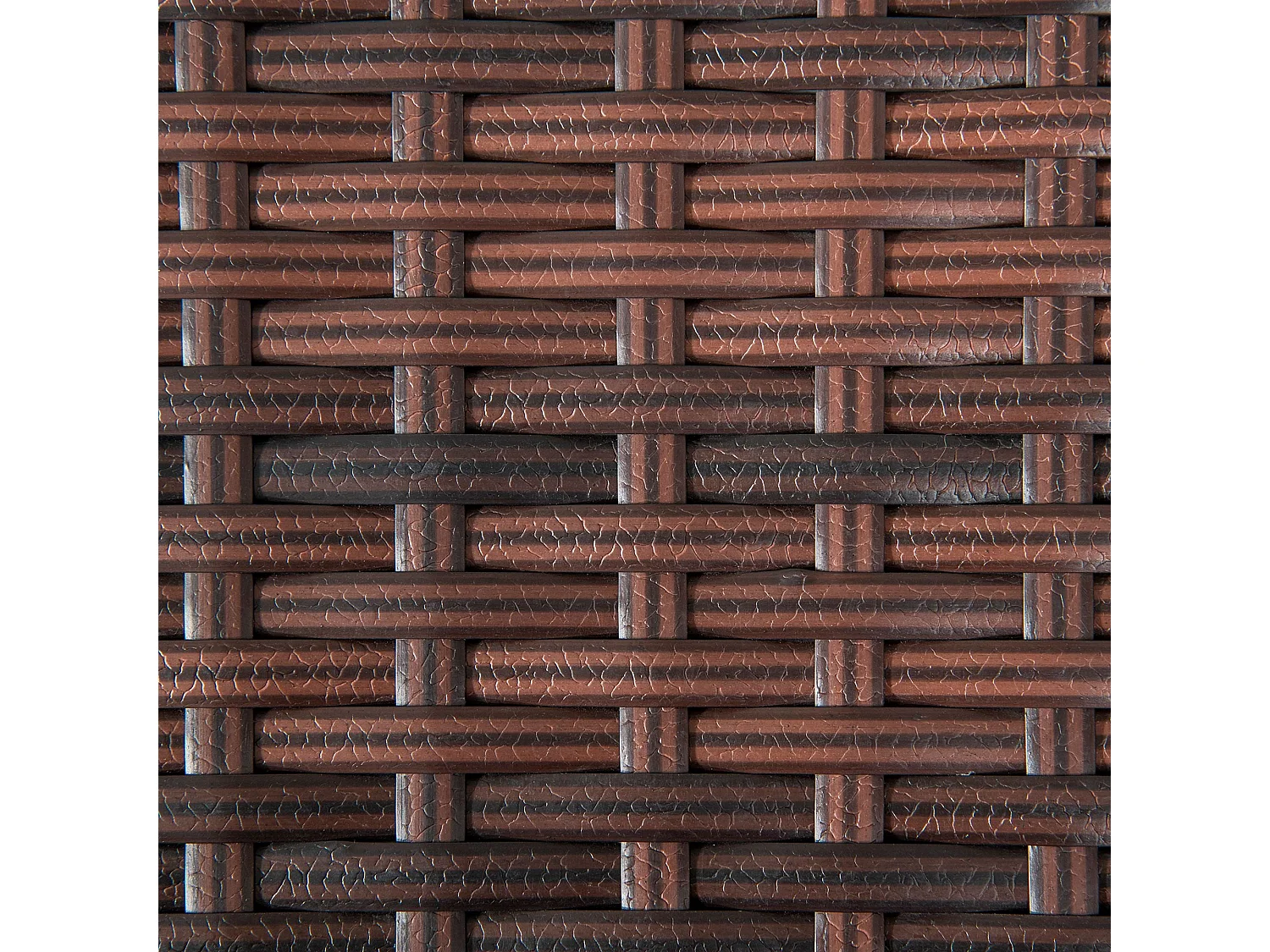 Varilu Mixed Brown Square Rattan Style Outdoor Coffee Table