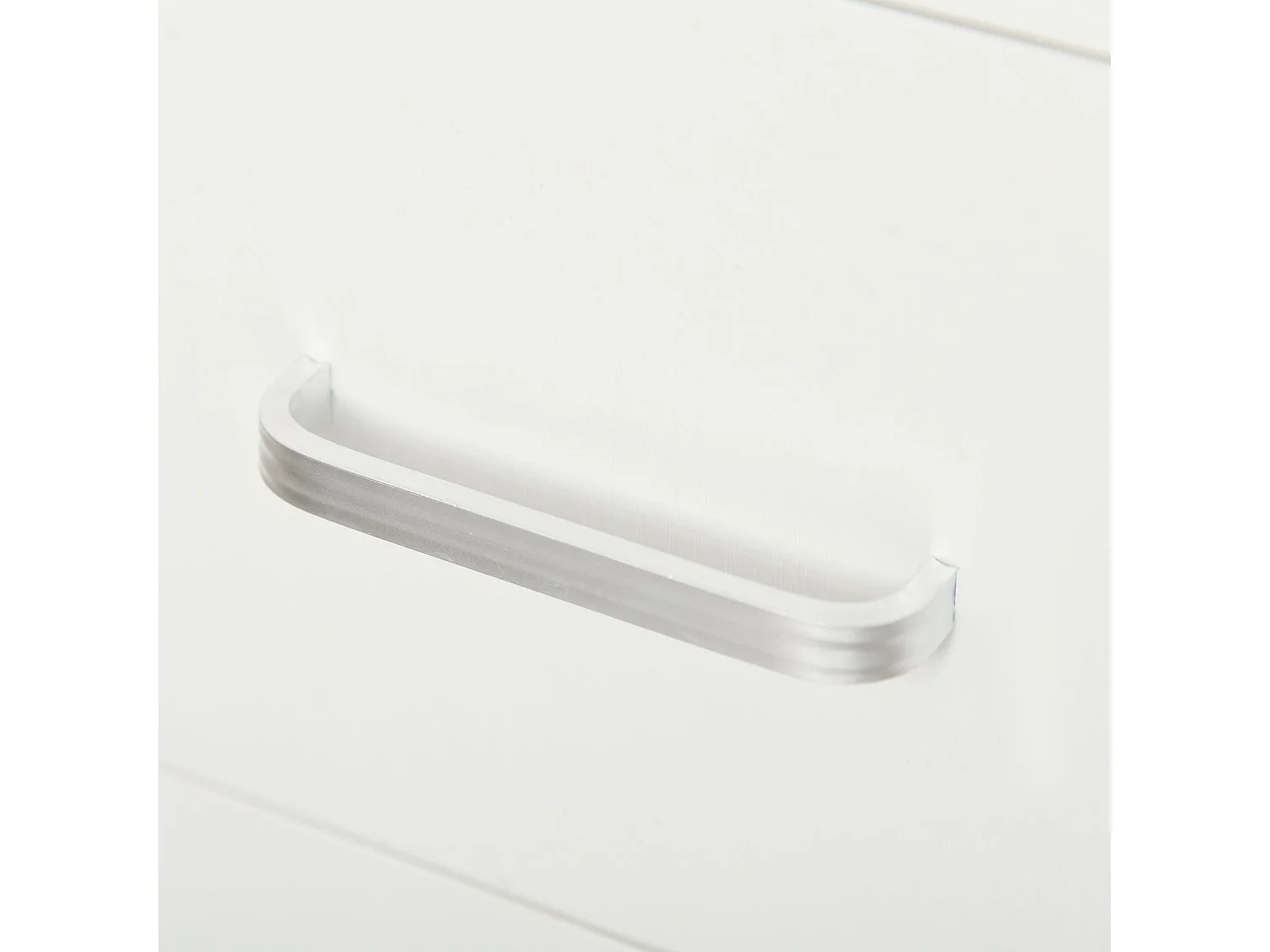 173cm White Wood Grain L Shaped Desk with Drawer Shelves and Cabinet