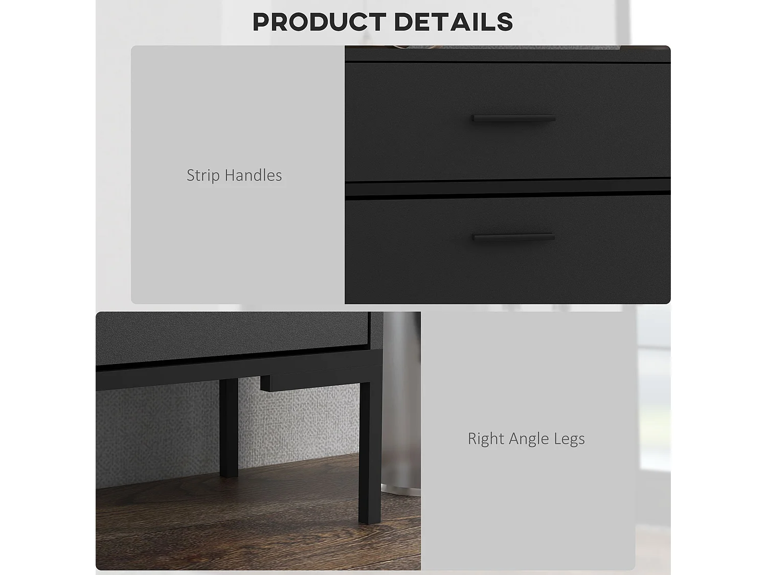 Sopane Black Slim Shoe Cabinet 3 Doors 12 Pair Capacity