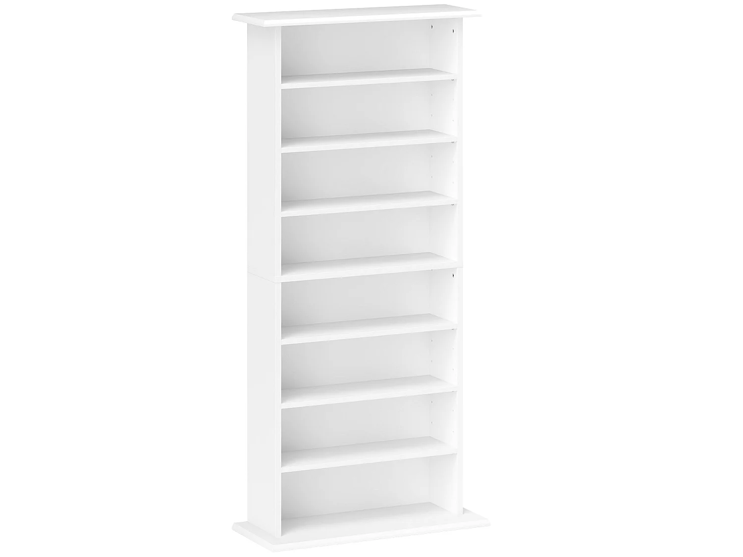 Talasa White CD Storage Unit 360 Disc Capacity