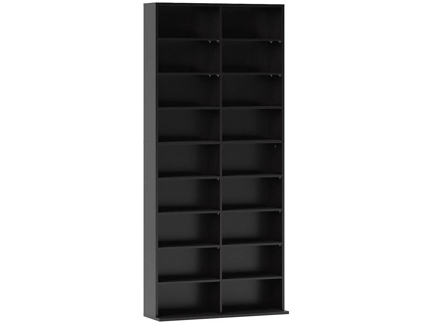 Sezi Black Tall Media Storage Tower 640 Disc Capacity