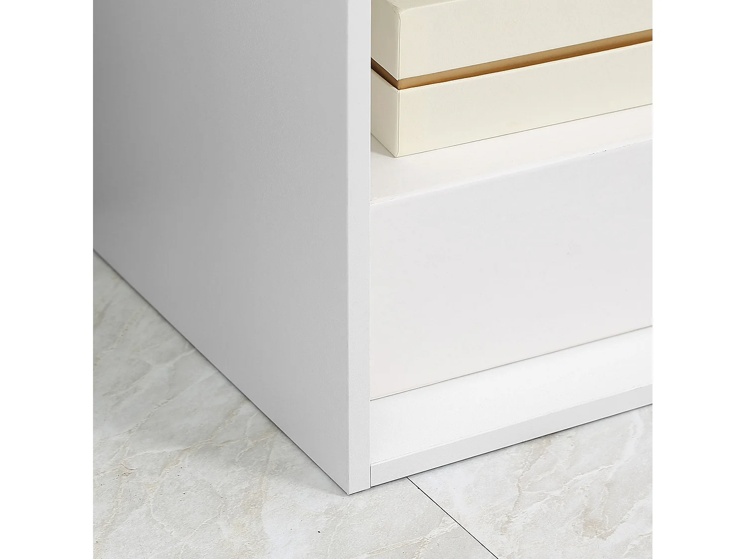Yora Wood 3 Tier 6 Cube Storage Bookcase White