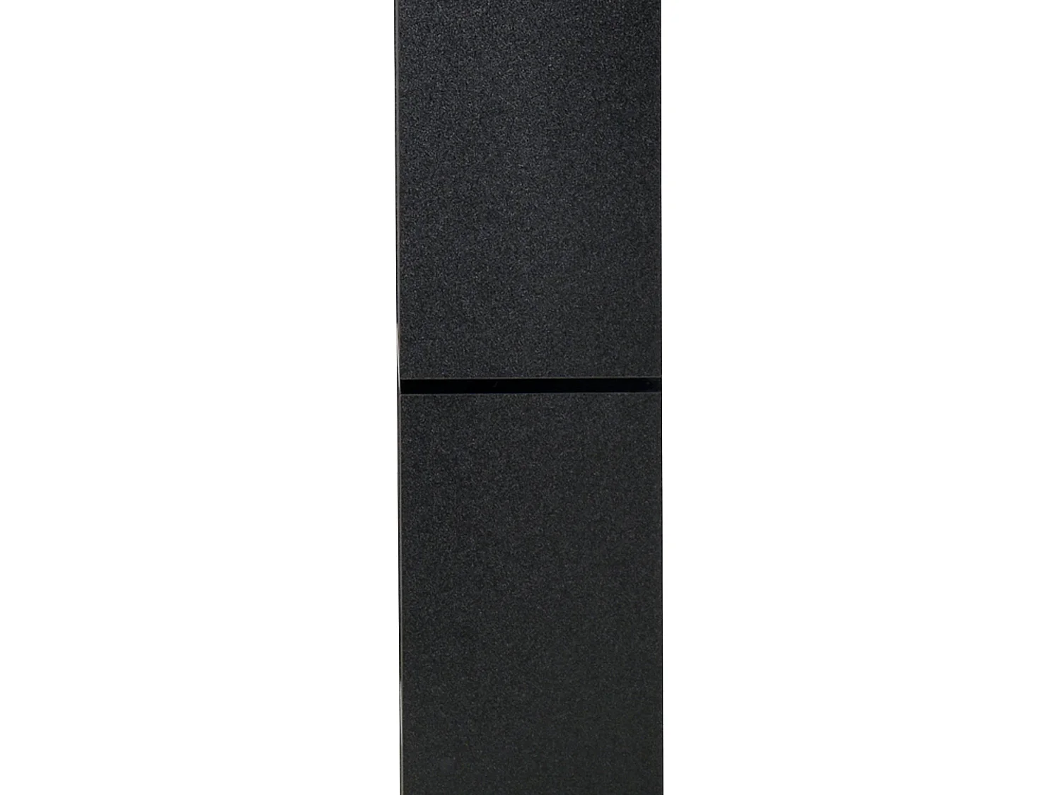 Robu Wood Black 8 Tier Freestanding Bookcase with Anti Tip Design